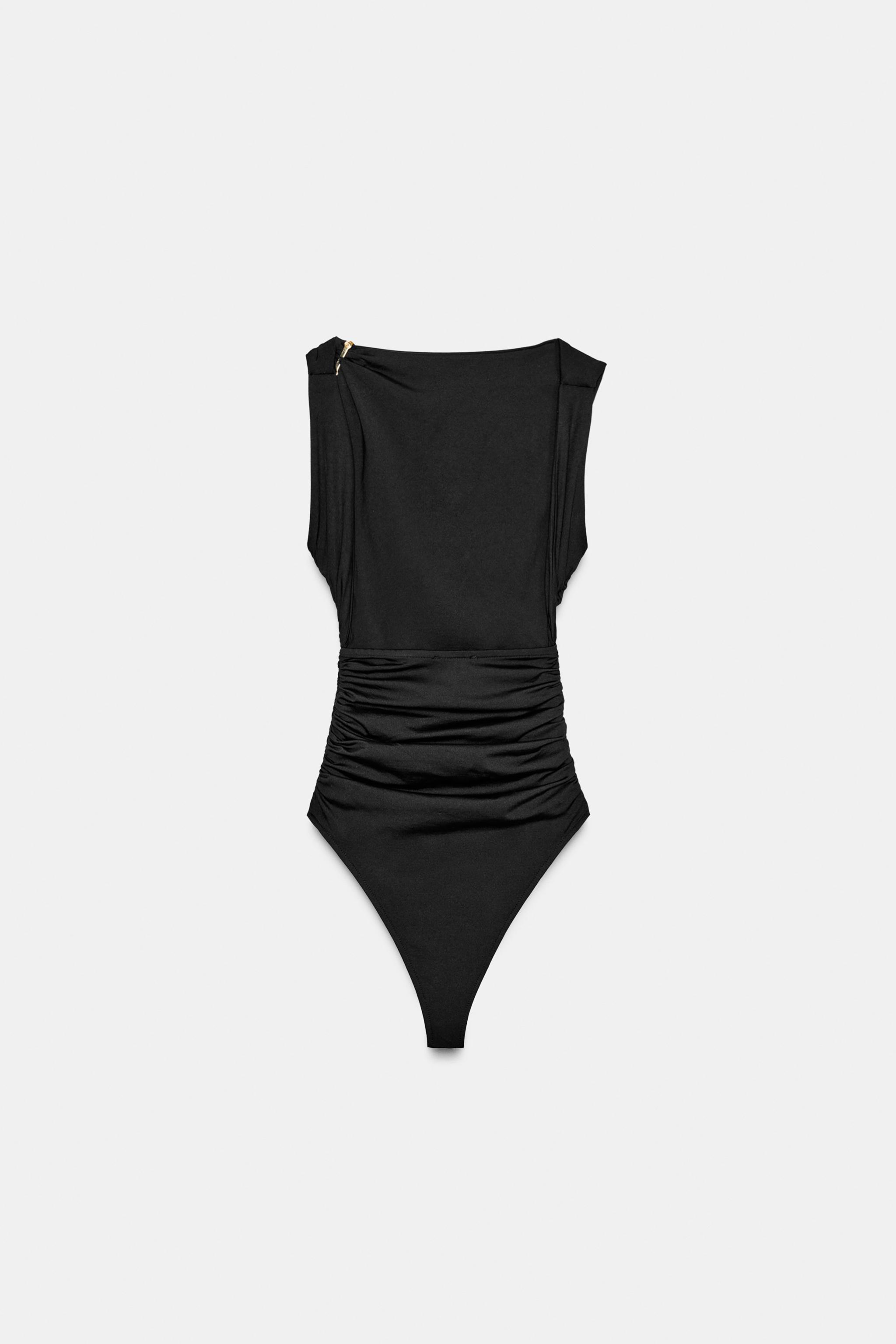 POLYAMIDE TRIM BODYSUIT